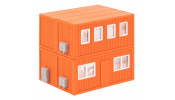 FALLER 130135 Építkezési konténer, narancs (4 db)