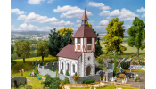 FALLER 130679 Dorfkirche mit Kirchhof