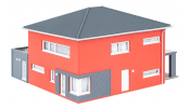 FALLER 130743 WeberHaus CityLife, rot