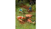 FALLER 151673 Landwirte und Kühe