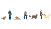FALLER 151745 Spaziergänger mit Hunden