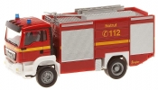 FALLER 161301 CAR-SYSTEM kezdőkészlet: MAN tűzoltóautó, digitális