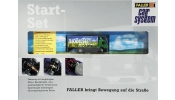 FALLER 161519 CAR-SYSTEM kezdőkészlet: kamion + vasúti átjáró