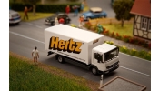 FALLER 161560 CAR-SYSTEM jármű: MB Atego dobozos teherautó (Hertz)