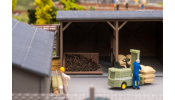 FALLER 191842 Baracke mit Kohleschuppen