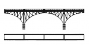 FALLER 222581 Íves híd, 400 mm hosszú