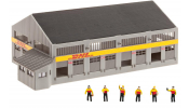 FALLER 231733 Logistik-Zentrum DHL mit Figu