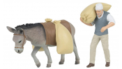 FALLER 331533 Müller mit Esel
