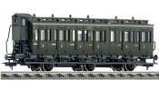 FLEISCHMANN 507004 Oldalfellépős kocsi, 3. osztály, fékházzal, C3pr11, DRG, II