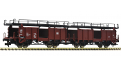 FLEISCHMANN 522401 Zwei Doppelstockwagen für Autotransport Bauart Laaes 541, DB FLEISCHMANN 522401 Zwei Doppelstockwagen für Autotransport Bauart Laaes 541, DB