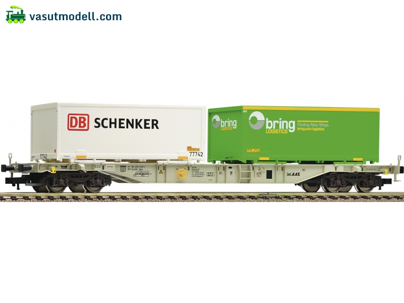 FLEISCHMANN 524105 Konténerszállító kocsi, 2 konténerrel, AAE(NSB), VI FLEISCHMANN 524105 Konténerszállító kocsi, 2 konténerrel, AAE(NSB), VI