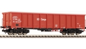 FLEISCHMANN 528304 Nyitott négytengelyes teherkocsi, DB-AG, verkehrsrot FLEISCHMANN 528304 Nyitott négytengelyes teherkocsi, DB-AG, verkehrsrot