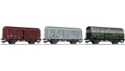 FLEISCHMANN 531104 2-tlg.Set Klappdeckelwagen Chemische Fabrik Smits & Zoon, NS FLEISCHMANN 531104 2-tlg.Set Klappdeckelwagen Chemische Fabrik Smits & Zoon, NS