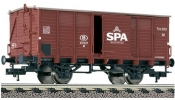 FLEISCHMANN 535304 Fedett teherkocsi, SPA, Gvvh, SNCB, III FLEISCHMANN 535304 Fedett teherkocsi, SPA, Gvvh, SNCB, III