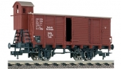 FLEISCHMANN 5360 Fedett teherkocsi, DRG, fékházzal FLEISCHMANN 5360 Fedett teherkocsi, DRG, fékházzal