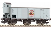 FLEISCHMANN 538007 Sörszállító kocsi, fékházzal, Dorn-Bräu, DB, III FLEISCHMANN 538007 Sörszállító kocsi, fékházzal, Dorn-Bräu, DB, III
