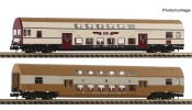 FLEISCHMANN 6260074 2-tlg. Set 1: Doppelstockwagen, DR