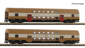 FLEISCHMANN 6260075 2-tlg. Set 2: Doppelstockwagen, DR