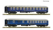 FLEISCHMANN 6260083 2er Set Personenwagen Suisse Train Bleue