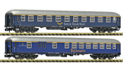 FLEISCHMANN 6260083 2er Set Personenwagen Suisse Train Bleue