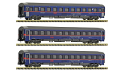 FLEISCHMANN 6260084 3er Set Eurofima ÖBB Nightjet