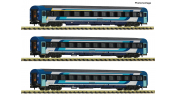 FLEISCHMANN 6260104 Személykocsi (3 db), Eurofima, MÁV, VI