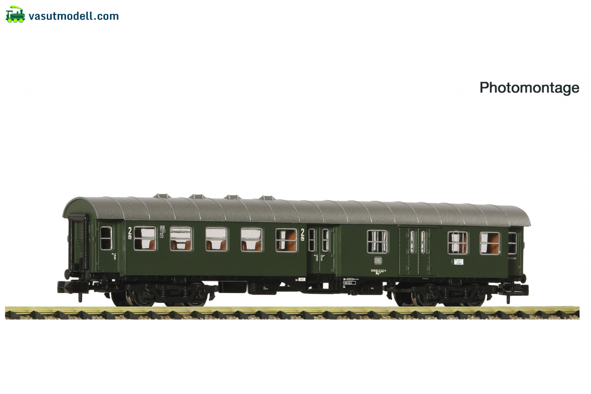 FLEISCHMANN 6260119 4-achsiger Umbauwagen 2. Kl. + Gepäckabteil DB FLEISCHMANN 6260119 4-achsiger Umbauwagen 2. Kl. + Gepäckabteil DB