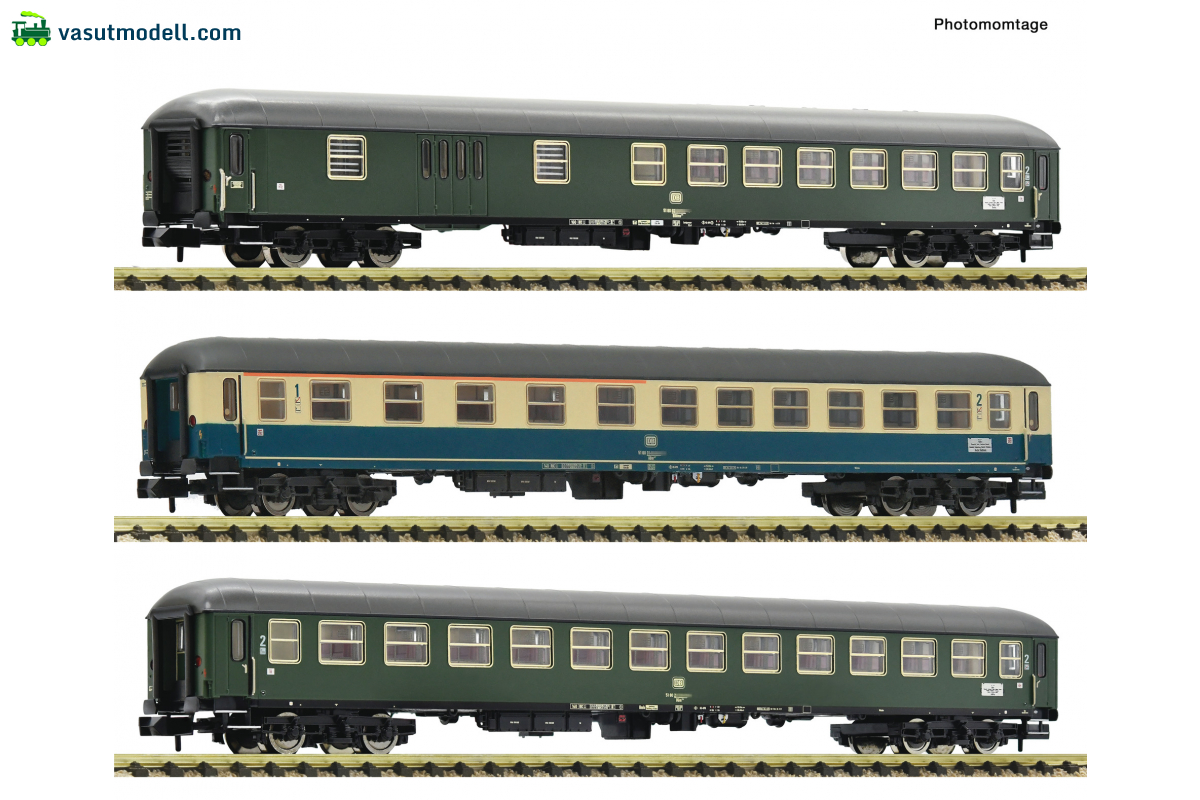 FLEISCHMANN 6260132 3er Set Personenwagen DB E 2873 #2 FLEISCHMANN 6260132 3er Set Personenwagen DB E 2873 #2
