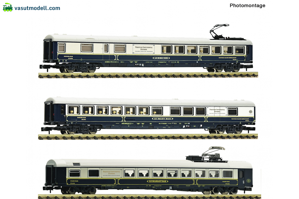FLEISCHMANN 6260136 3er Set Prestige Continental Express FLEISCHMANN 6260136 3er Set Prestige Continental Express