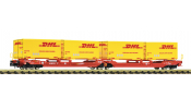 FLEISCHMANN 6660051 Doppeltwg.T3000e DB-AG + DHL WB