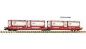 FLEISCHMANN 6660054 Doppeltwg.T3000e RCA + TWA Tankcontainer