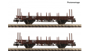 FLEISCHMANN 6660072 2-tlg. Set: Schwenkrungenwagen, ÖBB