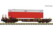 FLEISCHMANN 6660076 Taschenw.T3 ÖBB  + Container RCA