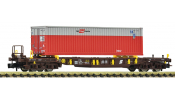 FLEISCHMANN 6660076 Taschenw.T3 ÖBB  + Container RCA