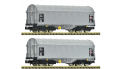 FLEISCHMANN 6660087 2-tlg. Set: Schiebeplanenwagen, CD