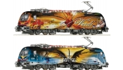 FLEISCHMANN 731285 Villanymozdony, Rh 1216 021, Wagner-Verdi, ÖBB, VI, DCC-hangos (zenével) FLEISCHMANN 731285 Villanymozdony, Rh 1216 021, Wagner-Verdi, ÖBB, VI, DCC-hangos (zenével)