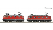 FLEISCHMANN 7570049 E-Lok Doppeltraktion Re 10/10, SBB