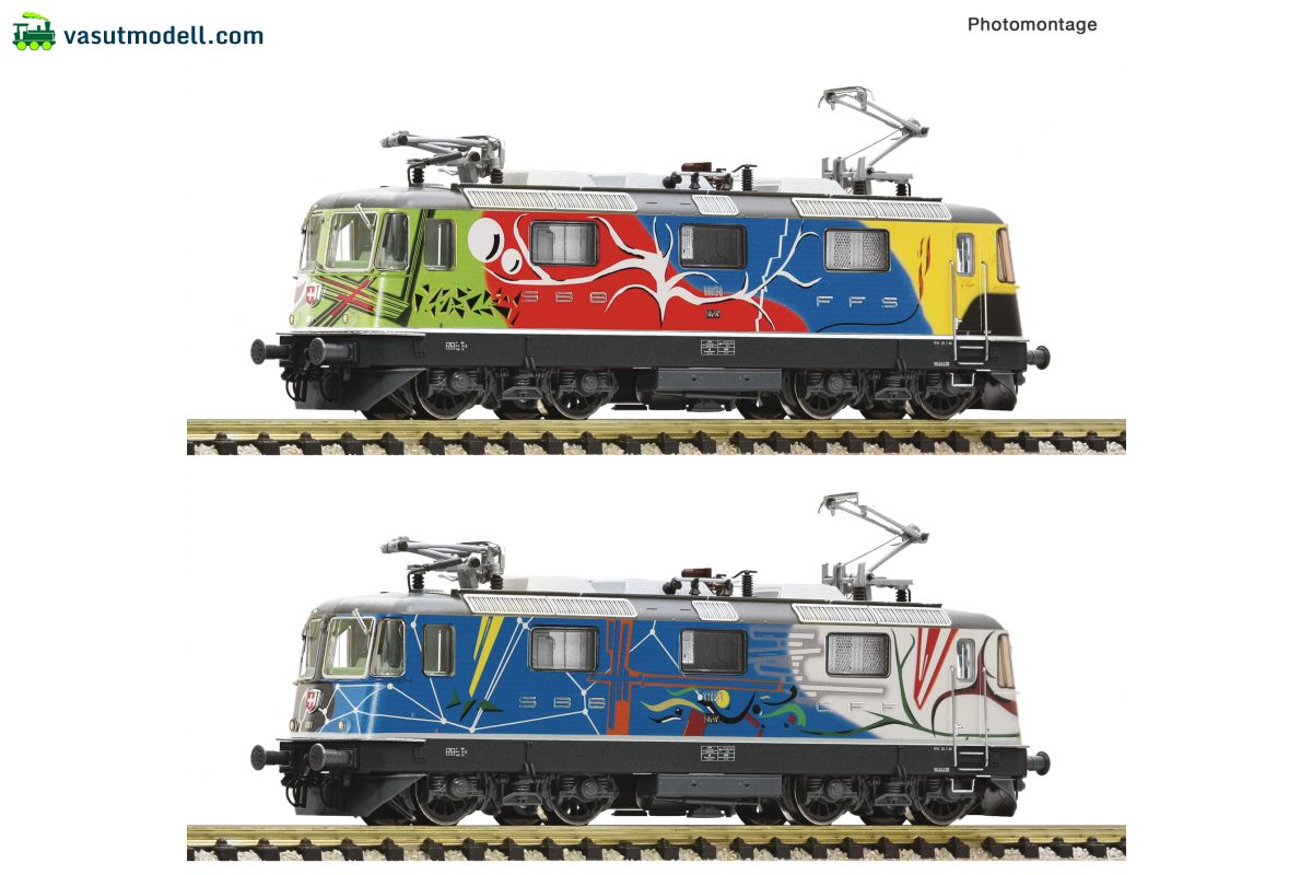 FLEISCHMANN 7570108 E-Lok Re 4/4 SBB Bourret DC-Snd. FLEISCHMANN 7570108 E-Lok Re 4/4 SBB Bourret DC-Snd.