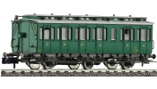 FLEISCHMANN 807007 Oldalfellépős személykocsi, háromtengelyes 3. osztály, FS FLEISCHMANN 807007 Oldalfellépős személykocsi, háromtengelyes 3. osztály, FS