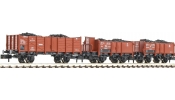 FLEISCHMANN 821203 Nyitott teherkocsi készlet III (3 részes), szénrakománnyal, K.P.E.V. FLEISCHMANN 821203 Nyitott teherkocsi készlet III (3 részes), szénrakománnyal, K.P.E.V.