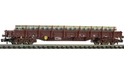 FLEISCHMANN 828819 Rakoncáskocsi, sínrakománnyal, Res, Ermewa/SNCF, VI FLEISCHMANN 828819 Rakoncáskocsi, sínrakománnyal, Res, Ermewa/SNCF, VI