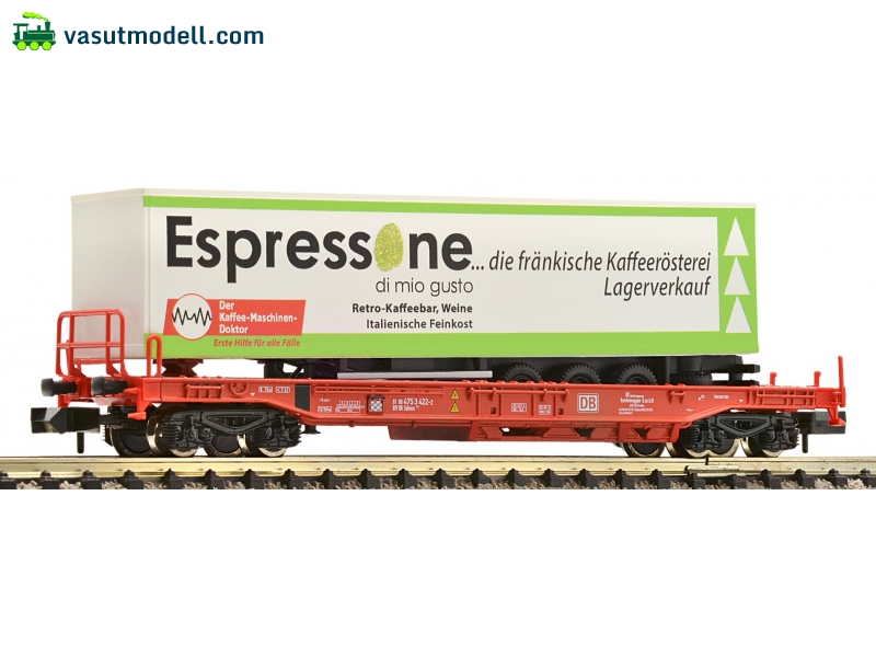 FLEISCHMANN 845345 Nyitott (zsebes) teherkocsi, Espresso, DB-AG, VI FLEISCHMANN 845345 Nyitott (zsebes) teherkocsi, Espresso, DB-AG, VI