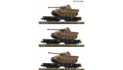 FLEISCHMANN 845606 3-tlg.Set Schwerlastw.+Panther