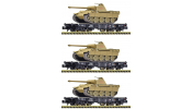 FLEISCHMANN 845606 3-tlg.Set Schwerlastw.+Panther