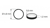 FLEISCHMANN 948007 Tapadógyűrű, 4.9×1.2 mm (10 db 547005)
