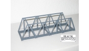 HACK 10101 V18-b Fém rácsos híd, 18 cm (kék)