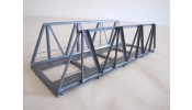 HACK 10121 V18-64-b Fém rácsos híd, 18 cm, 64 mm széles (kék)