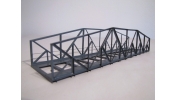 HACK 10421 VB30-64-b Fém rácsos híd, 30 cm, 64 mm széles (kék)