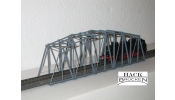 HACK 13151 B30-b Fém íves híd, 30 cm (kék)