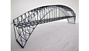 HACK 13551 B100-b Fém íves híd, 100 cm, 2 vágányos (kék)